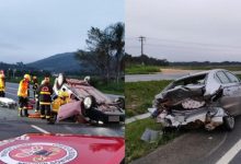 Dois acidentes seguidos fecham a BR-470 e deixam três feridos em Ilhota