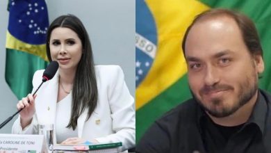 Carlos Bolsonaro e Carol de Toni são eleitos senadores por Santa Catarina