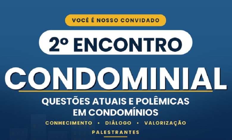 2º Encontro Condominial de Timbó reúne especialistas para debater temas atuais e polêmicos