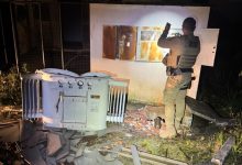 Prédio da antiga Uniasselvi em Timbó é arrombado e criminosos levam fiação elétrica e transformador