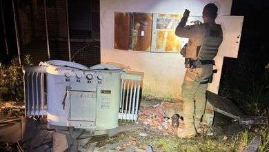 Prédio da antiga Uniasselvi em Timbó é arrombado e criminosos levam fiação elétrica e transformador