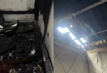 Princípio de incêndio atinge residência e deixa danos materiais em Indaial