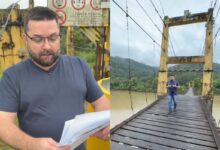 “Até quando?” Abandono da Ponte Pênsil do Warnow revolta moradores de Indaial