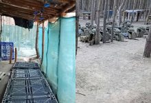Soldado brasileiro revela como toma banho em acampamento na Ucrânia