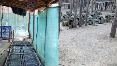 Soldado brasileiro revela como toma banho em acampamento na Ucrânia