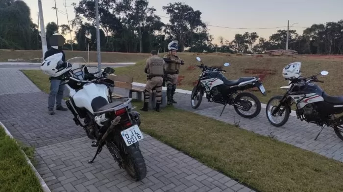 Polícia Militar de Timbó intensifica fiscalização em motocicletas